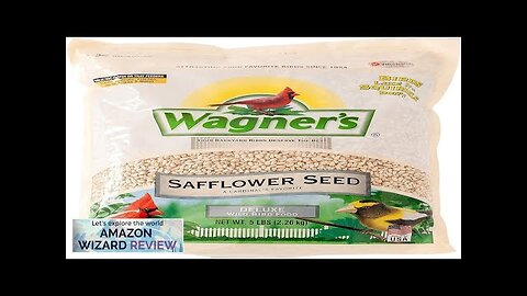 Wagner's 57075 Safflower Seed Wild Bird Food 5 Pound (Pack of 1) Review