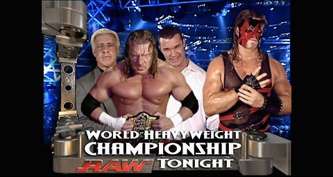 Triple H vs Kane - World Title vs Mask (Full Match)