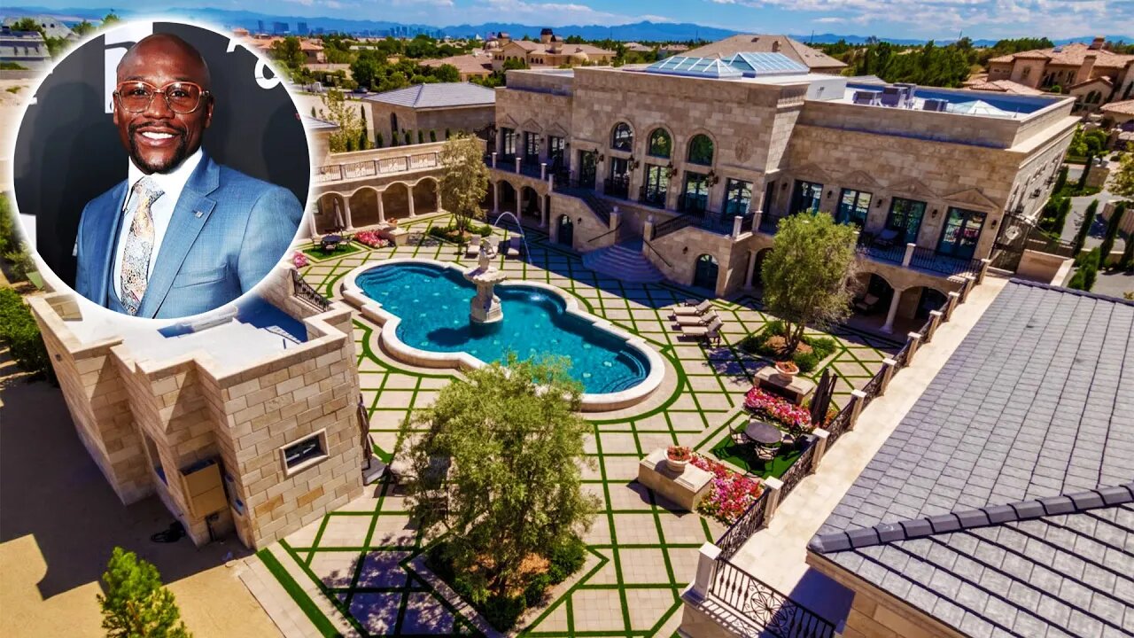 Inside Floyd Mayweather's New $25 Million Mega Mansion