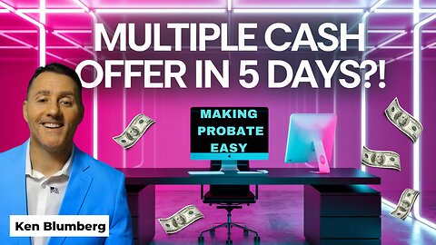 I got Multiple CASH OFFER in 5 DAYS!