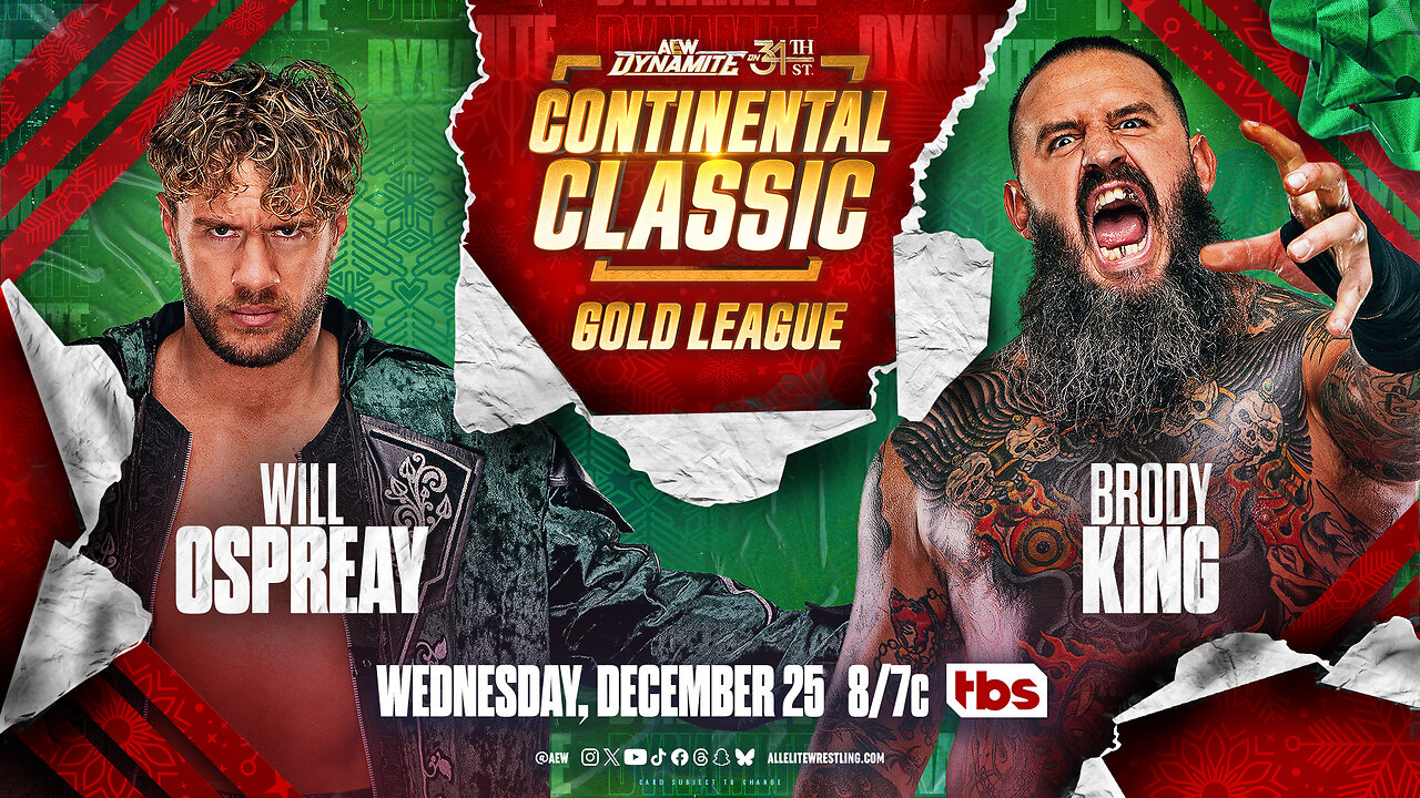 Will Ospreay Defeats Brody King to Dominate Continental Classic! #shorts