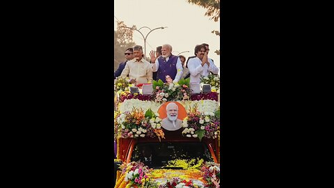 PM modi road show