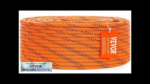 VEVOR Double Braided Polyester Rope 3/8 in x 120 ft 48 Strands Review