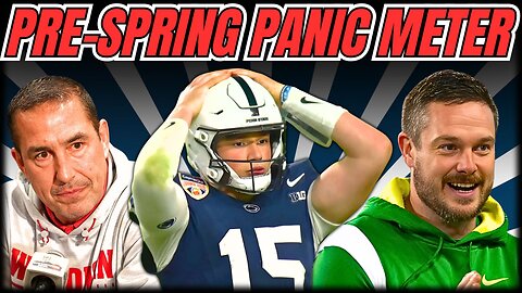 Pre-Spring Panic Level Tiers for Every Big Ten Team