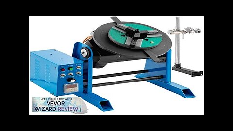 VEVOR Rotary Welding Positioner 30KG Welder Turntable Table 0-90º Positioning Turntable 1-15 Review