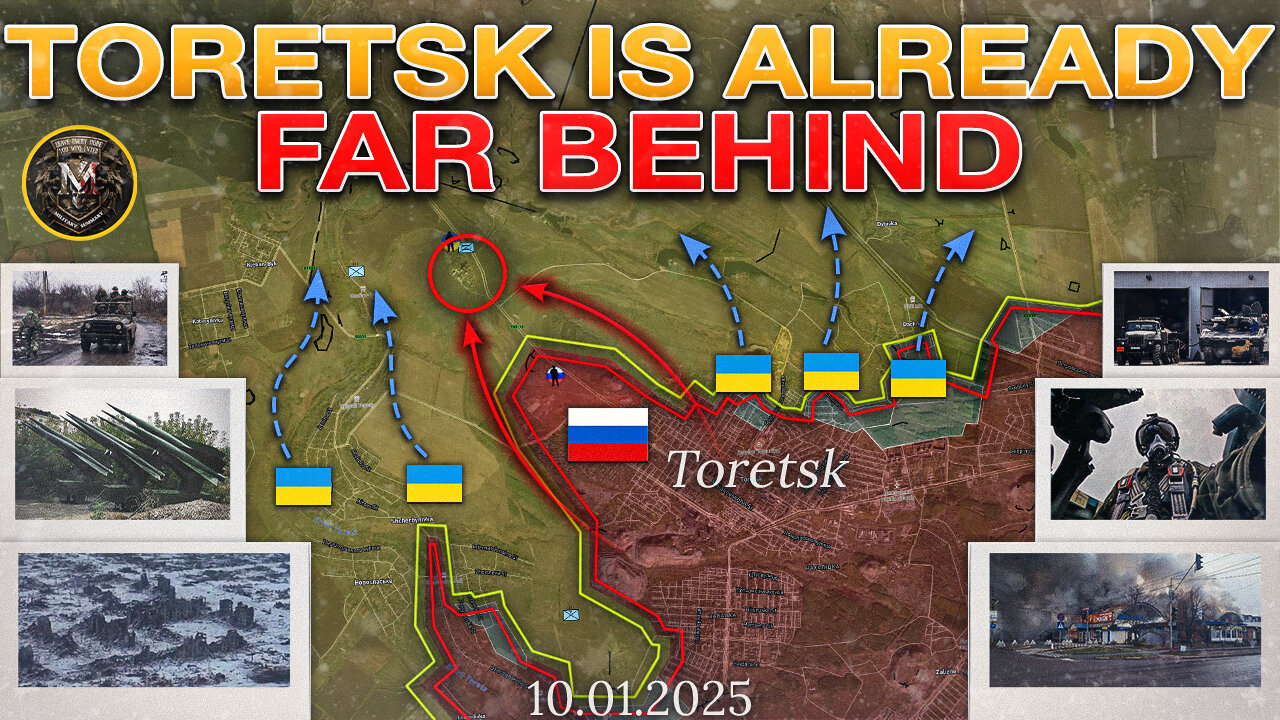 Ramstein Talks Have Concluded: Ukraine Will Get Weapons💥Significant Progress in Toretsk⚔️2025.01.10📅