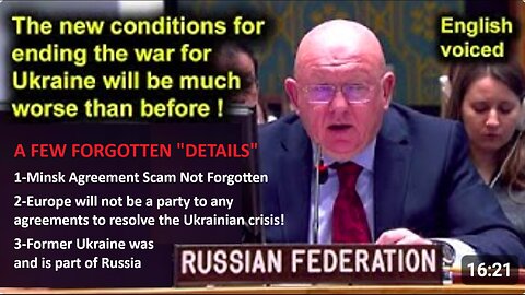 Minsk Agreement Scam Not Forgotten. Europe will not be a party to any agreements to resolve the Ukrainian crisis. Former Ukraine was and is part of Russia.