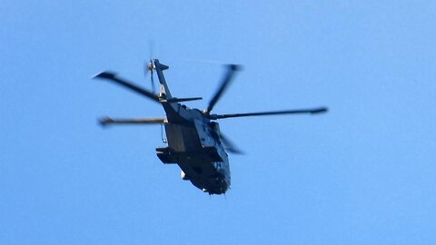 28.Oct.2024 (1457) NEUK - Royal Navy Merlin HC.3 (ZJ123)
