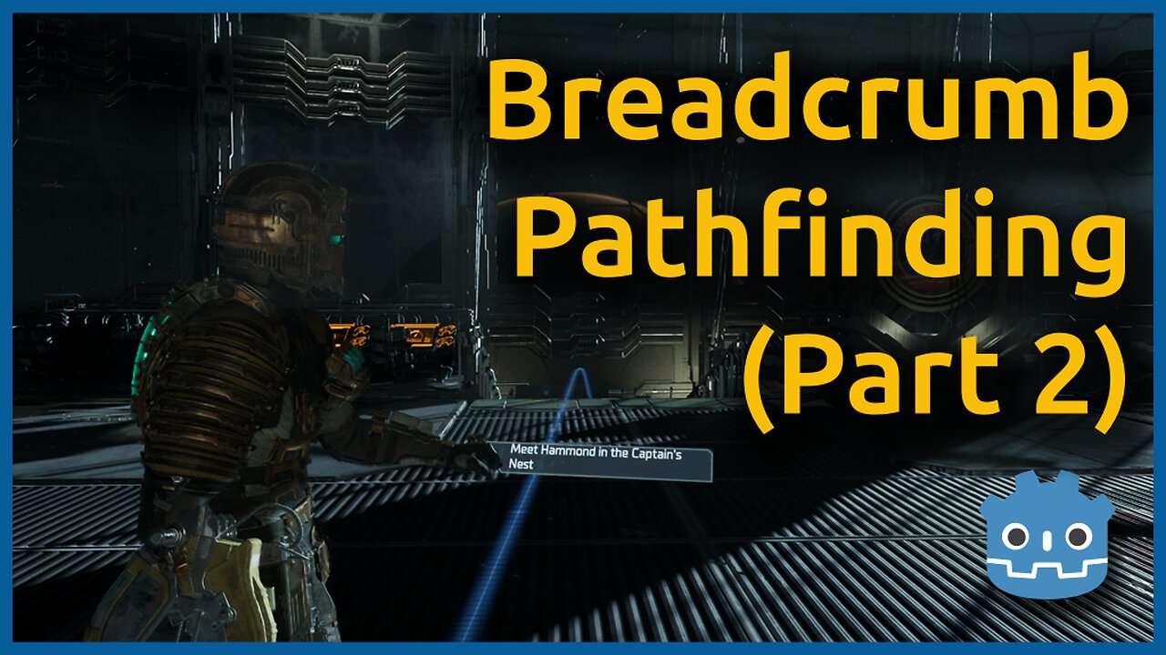 Breadcrumb Pathfinding Part 2 (Setting Goals) #deadspace #pathfinding #godot #tutorial #gamedev #3d