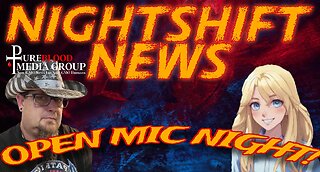 NIGHTSHIFT NEWS THURSDAY NIGHT OPEN MIC- WITH HANDY, DA , AND GUESTS