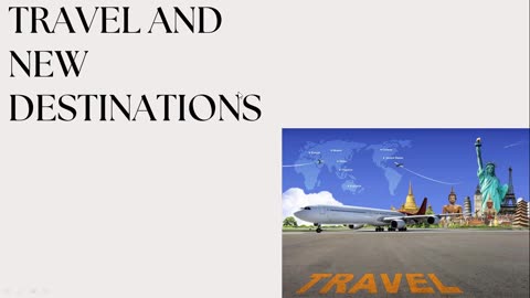 Travel and new destinations(11)