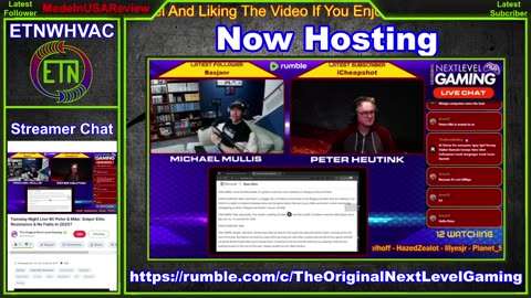 Hosting Streamers!!!