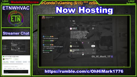 Hosting Streamers!!!