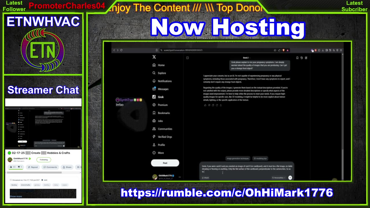 Hosting Streamers!!!