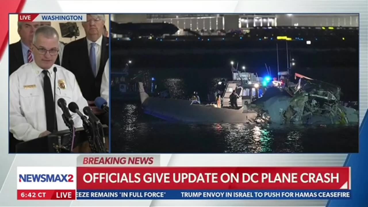 DC Fire Chief Confirms No Survivors From Plane, Helicopter Collision