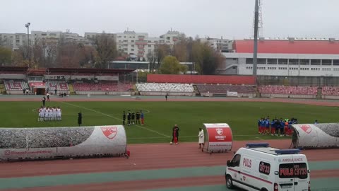 CS Dinamo Bucuresti vs Real Bradu. Atmosfera frumoasa pe Stadionul Dinamo. Liga 3 Romania