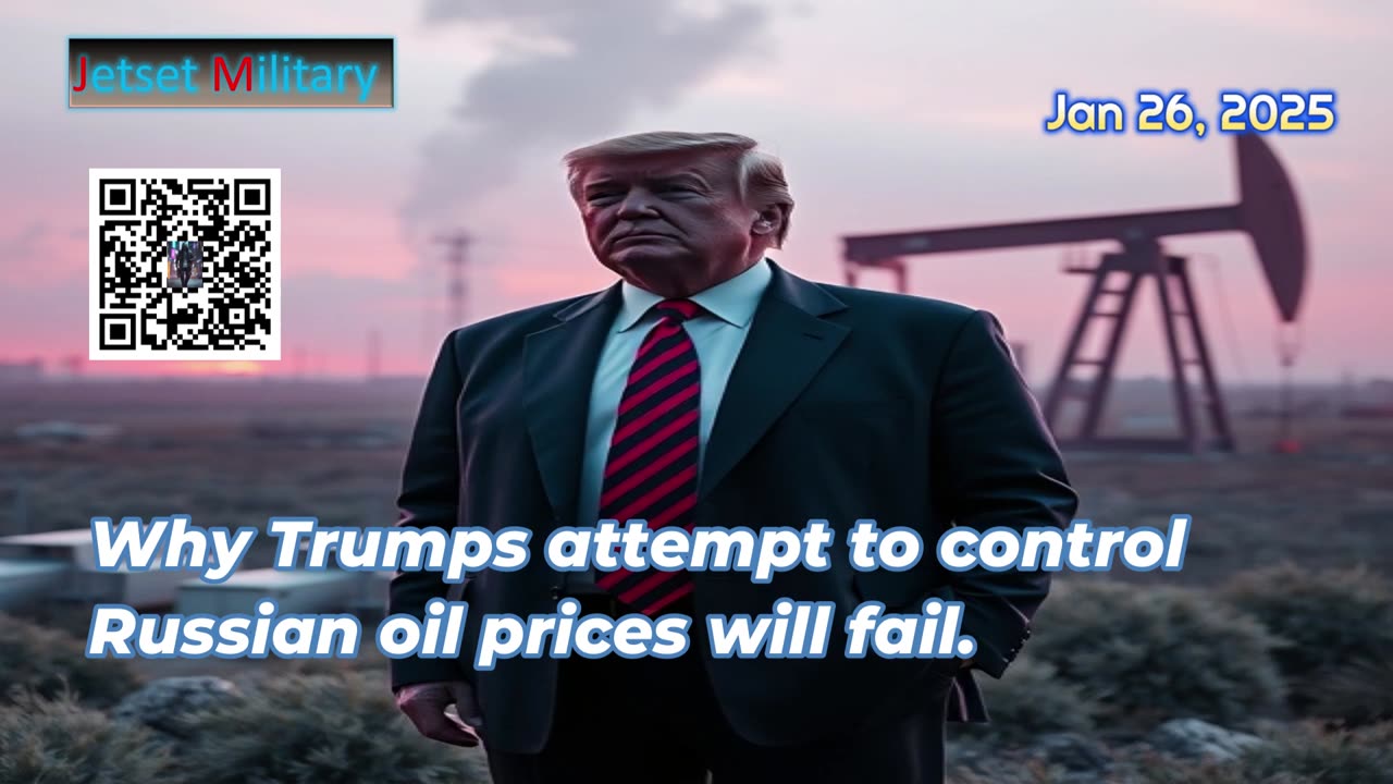 Why Trumps attempt to control Russian oil prices will fail. (Subtitled version)