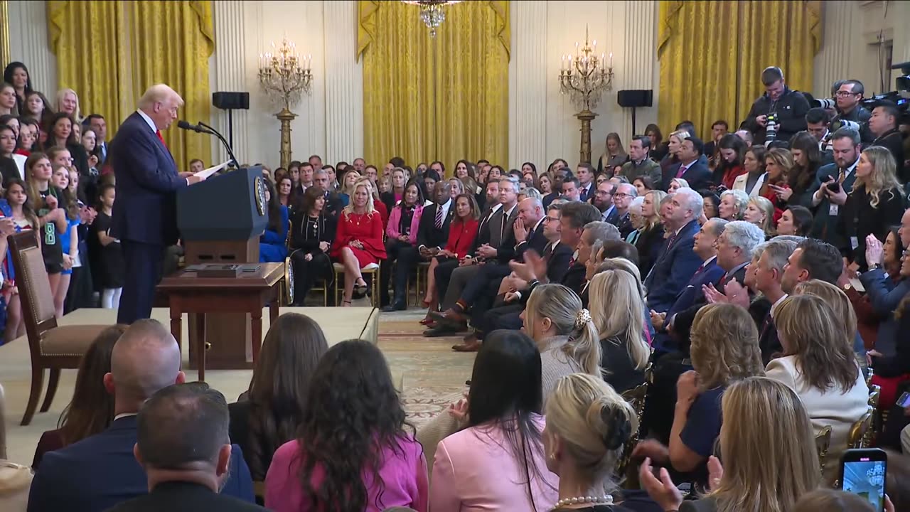 President Trump Signs No Men in Women's Sports Executive Order Into Law