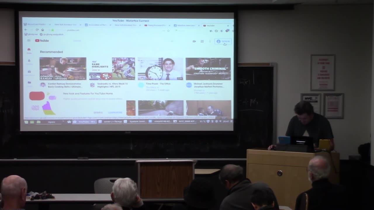 NYACC 2019-11-14 - Record and Publish Videos on YouTube