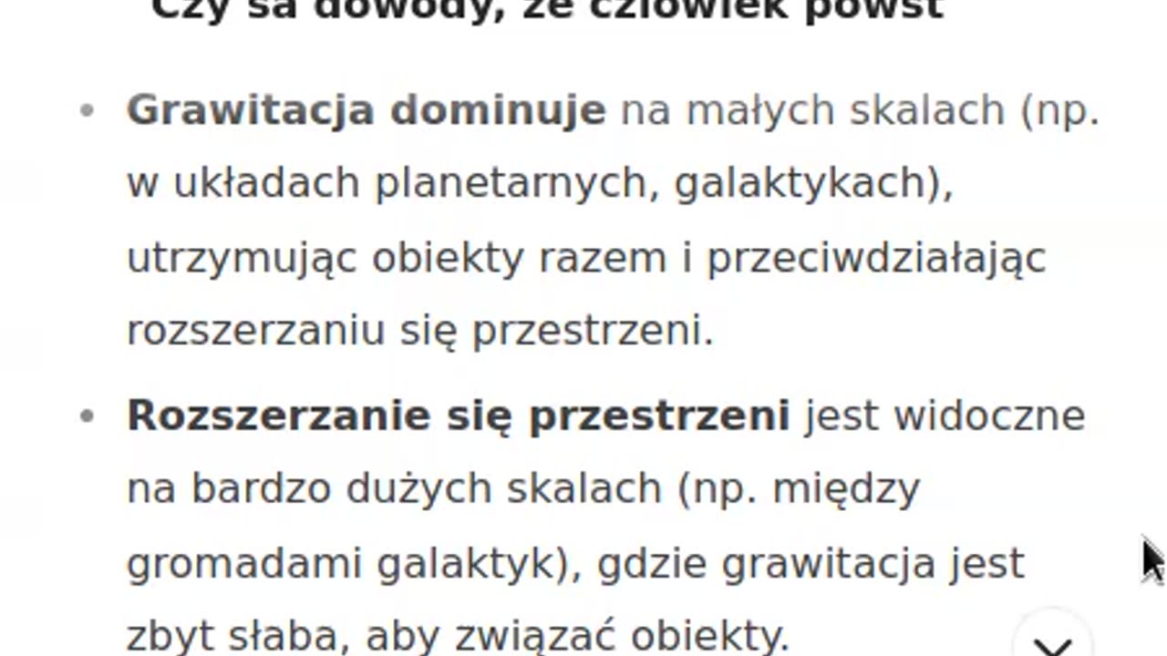 Ewolicja wszechświata wg DeepSeek