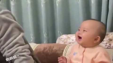 Baby laughing out loud funny video 2025 skc.com 69