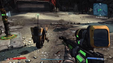 Borderlands Walkthrough Part 1 (Fyrestone & T.K. Baha)
