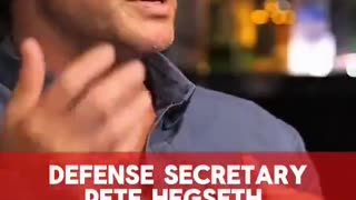 Defense Secretary Pete Hegseth has some good information for you!