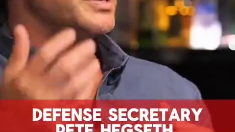 Defense Secretary Pete Hegseth has some good information for you!