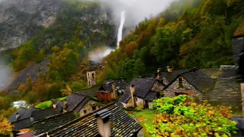 🔔🏞️🌿🔔 Journey Through the Bell Tower to the Waterfall 🌊"