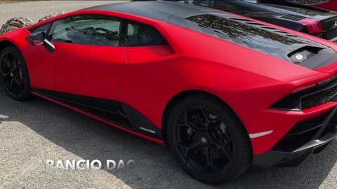 Lamborghini ARANCIO Color Video