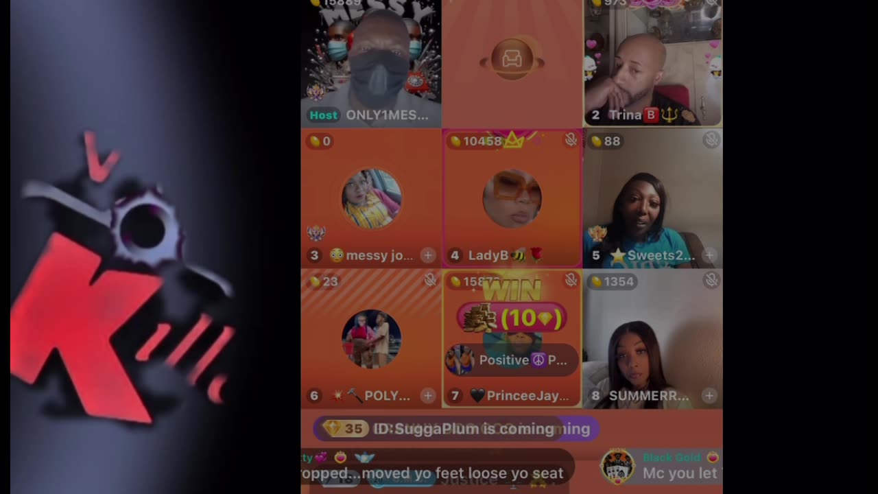 MESSY CALLER THE BIG SHOW PANEL