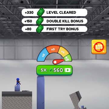 Bazooka Boy Game Level 20