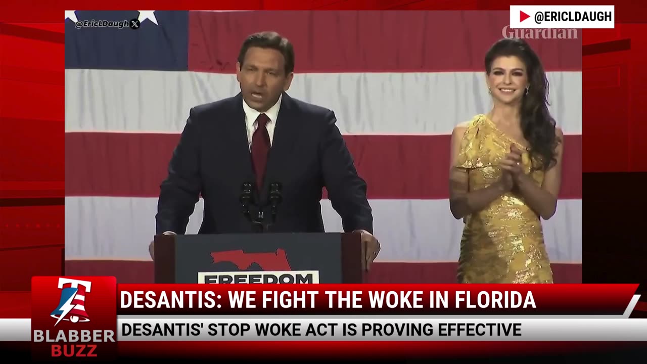 DeSantis: We Fight The Woke In Florida