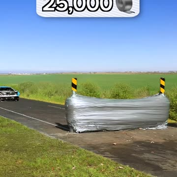 How Much Tape To Stop A Lamborghini?