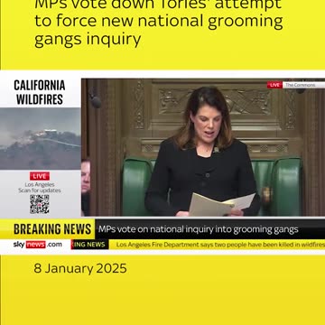 British MP's Vote Against an Inquiry into the Muslim Pedo Grooming/Rape Gangs