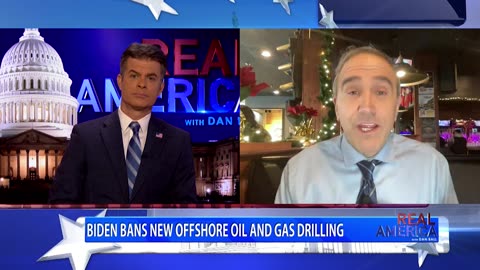 REAL AMERICA -- Dan Ball W/ Marc Morano, Biden Bans Offshore Oil & Gas Drilling, 1/7/25