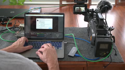 Audio Prep as a camera op | Sony FX9