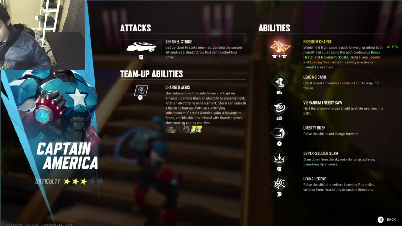 Tutorial For How To Activate Captain America's Liberty Rush Ability In Marvel Rivals