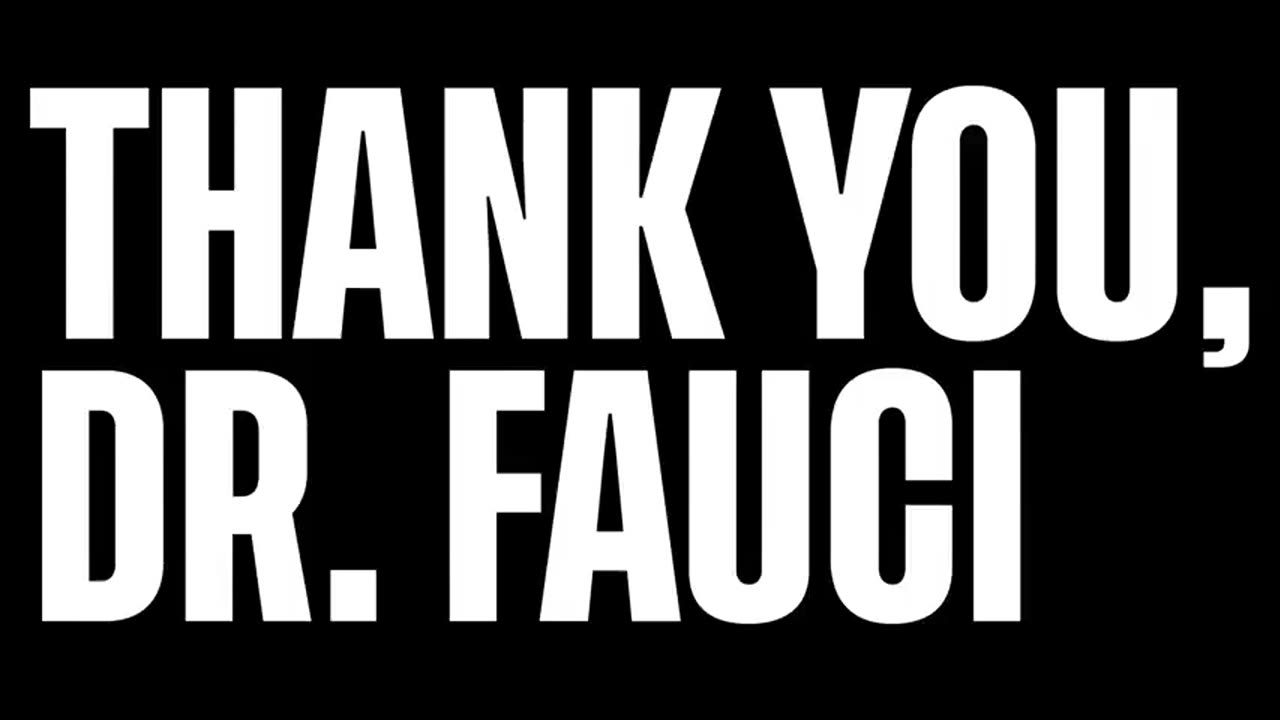 THANK YOU, DR. FAUCI (2024)