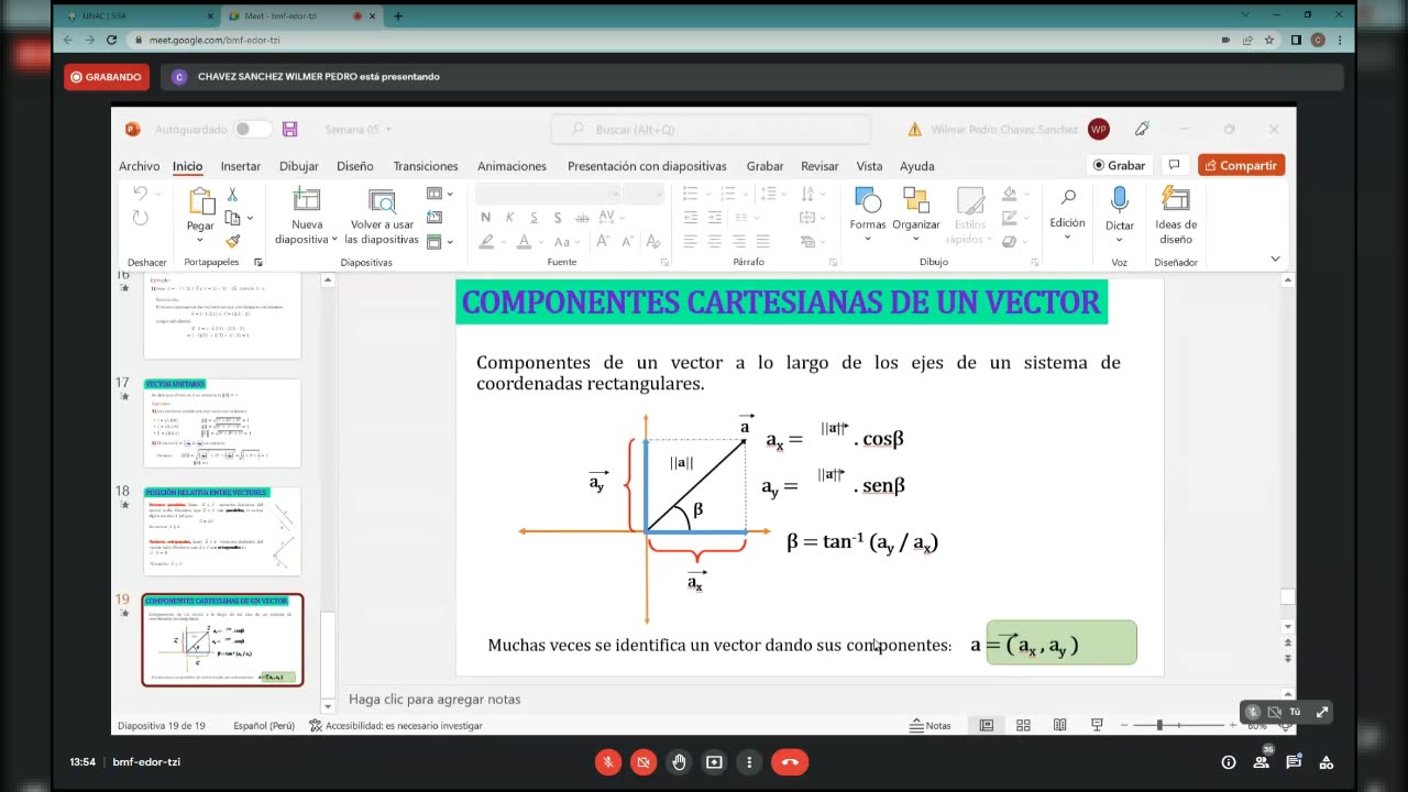8C. Vectores y propiedades