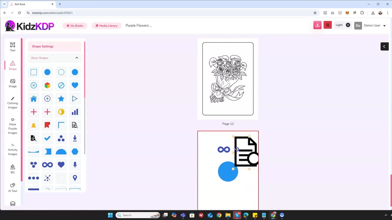 KidzKDP Demo: tool for researching, creating, & publishing profitable children's books on Amazon.