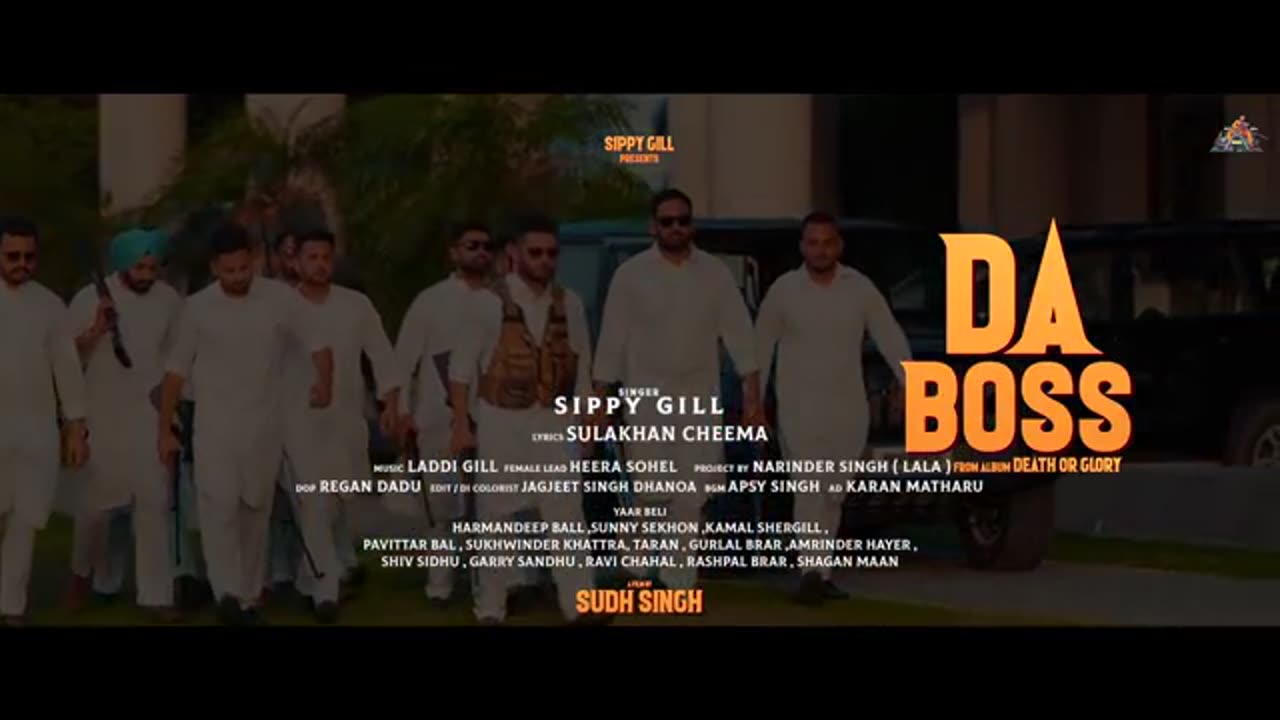 Da Boss | Official Video | Sippy G Ft. Gurlez Akhtar | Punjabi Song 2021 | Laddi Gill