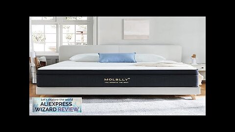 Full Mattress 12 Inch Hybrid Mattress in a Box with Gel Memory Review