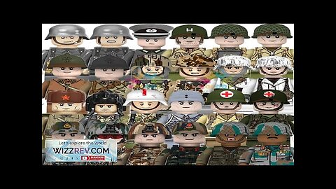 Kids Toys WW2 Military Army Building Blocks US UK Soviet China France Review