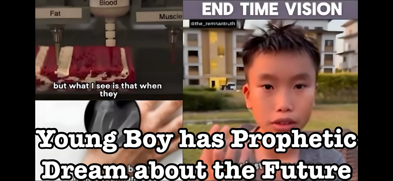 Young Boy has Prophetic Dream about the Future