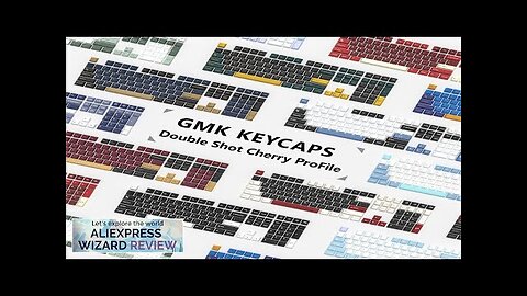 KBDiy GMK Keycap Double Shot GMK Olivia Shoko Jamon WOB Red Samurai Review