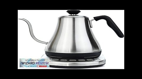 Gooseneck Electric Kettle with Temperature Control & Presets 1L Stainless Steel Review