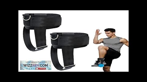 1Pair Dumbbell Ankle Strap Adjustable Ankle Weights for Glute Leg Workouts Cable Review