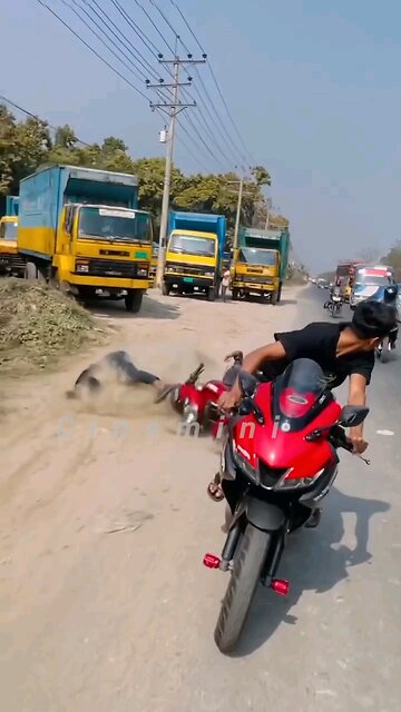 Live bike accident liveaccident