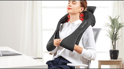 Snailax Shiatsu Neck and Shoulder Massager